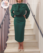 Madrid Dress - Khaki