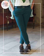 Pantalon Tonia - Vert Canard