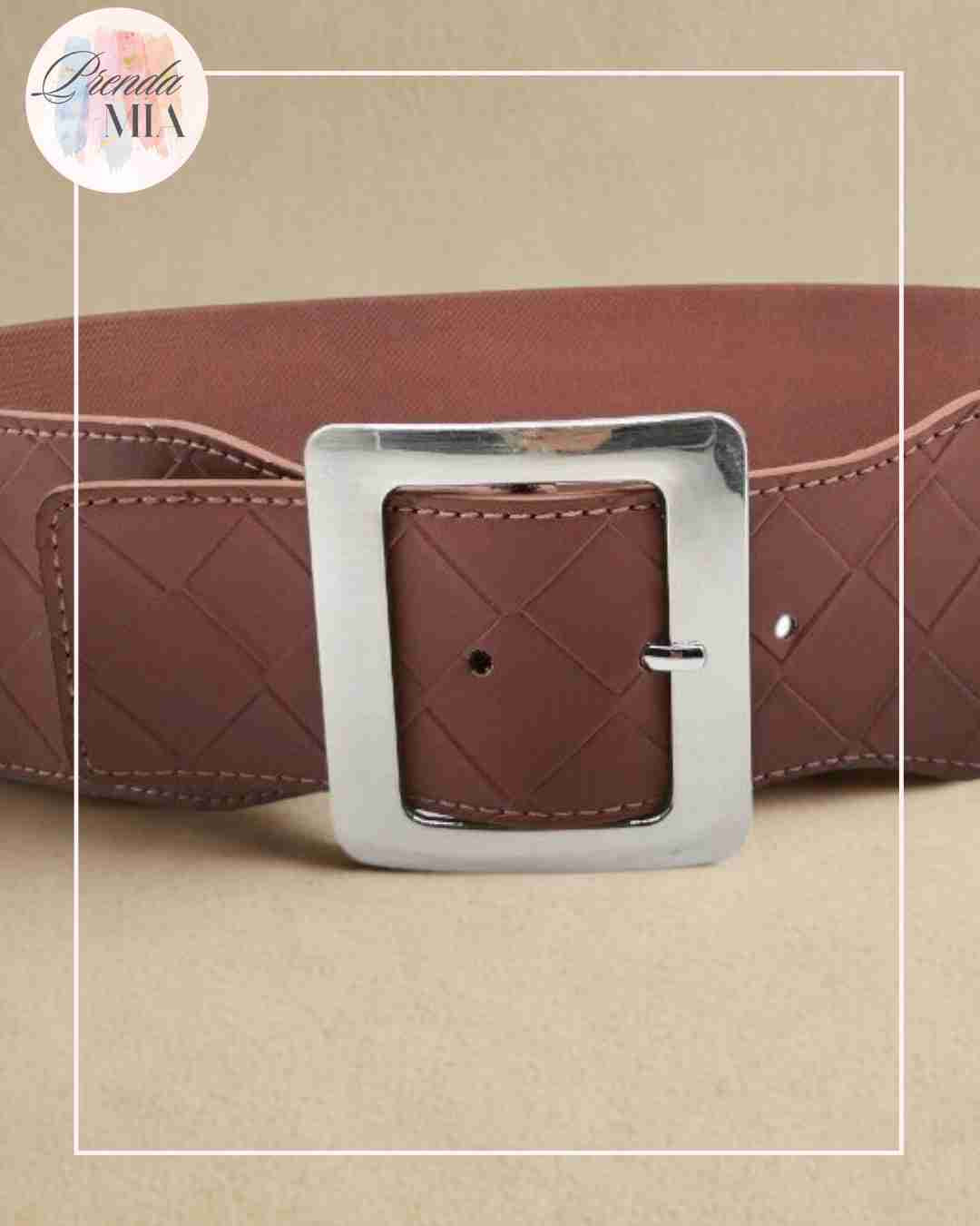 Ceinture élastique vieux rose