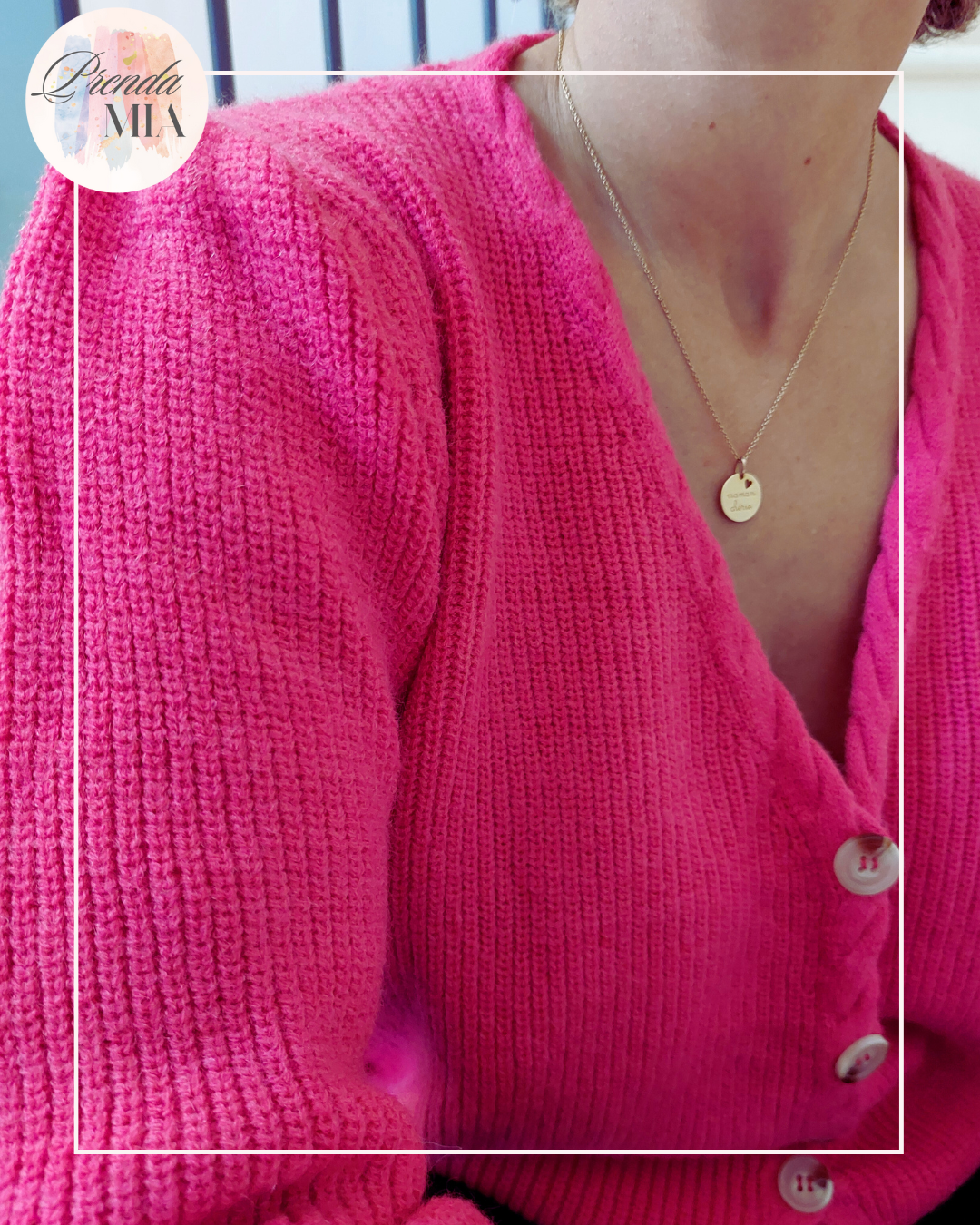 Gilet Dorine fuchsia