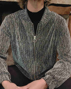 Veste Bombers Argent