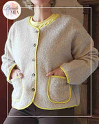 Veste Tim - liseré jaune