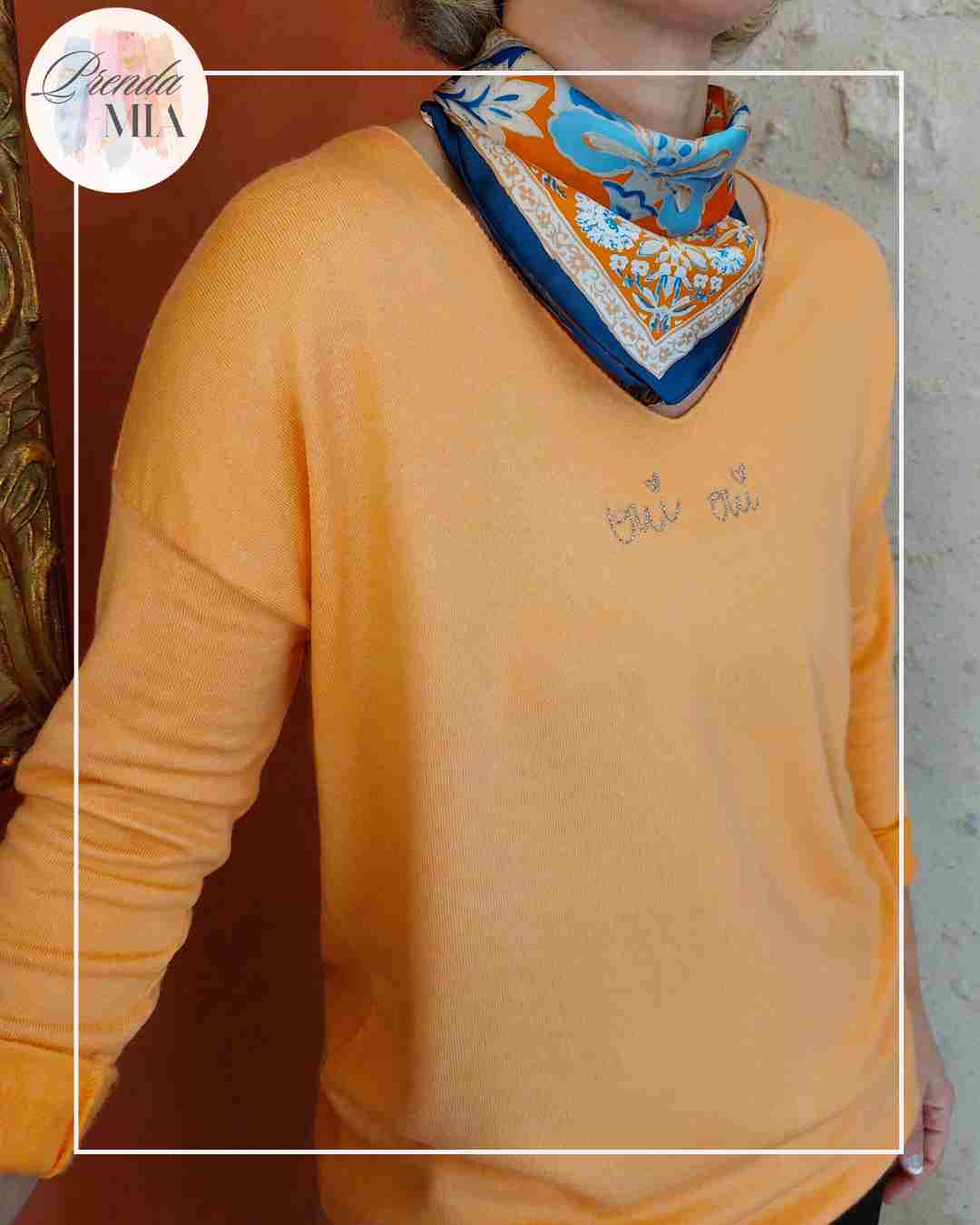 Top Oui Oui - Orange