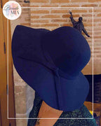 Black wide-brimmed hat