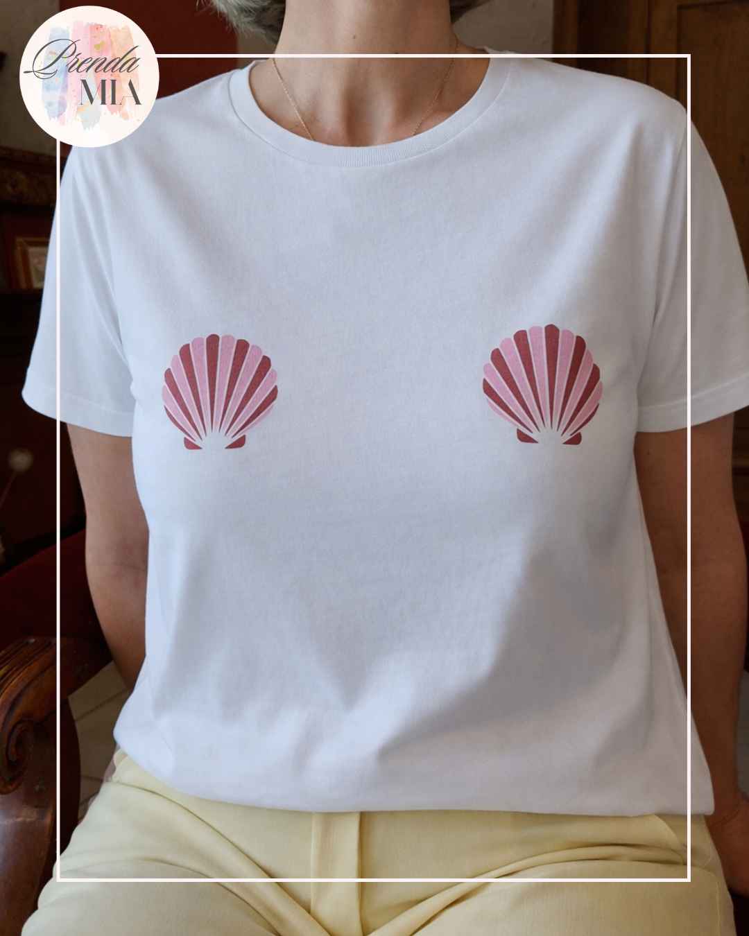 T-Shirt Coquillage – Coton Bio