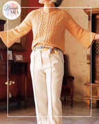 Pull Torsade - Beige