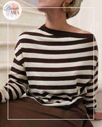 Pull à Rayures Lurex