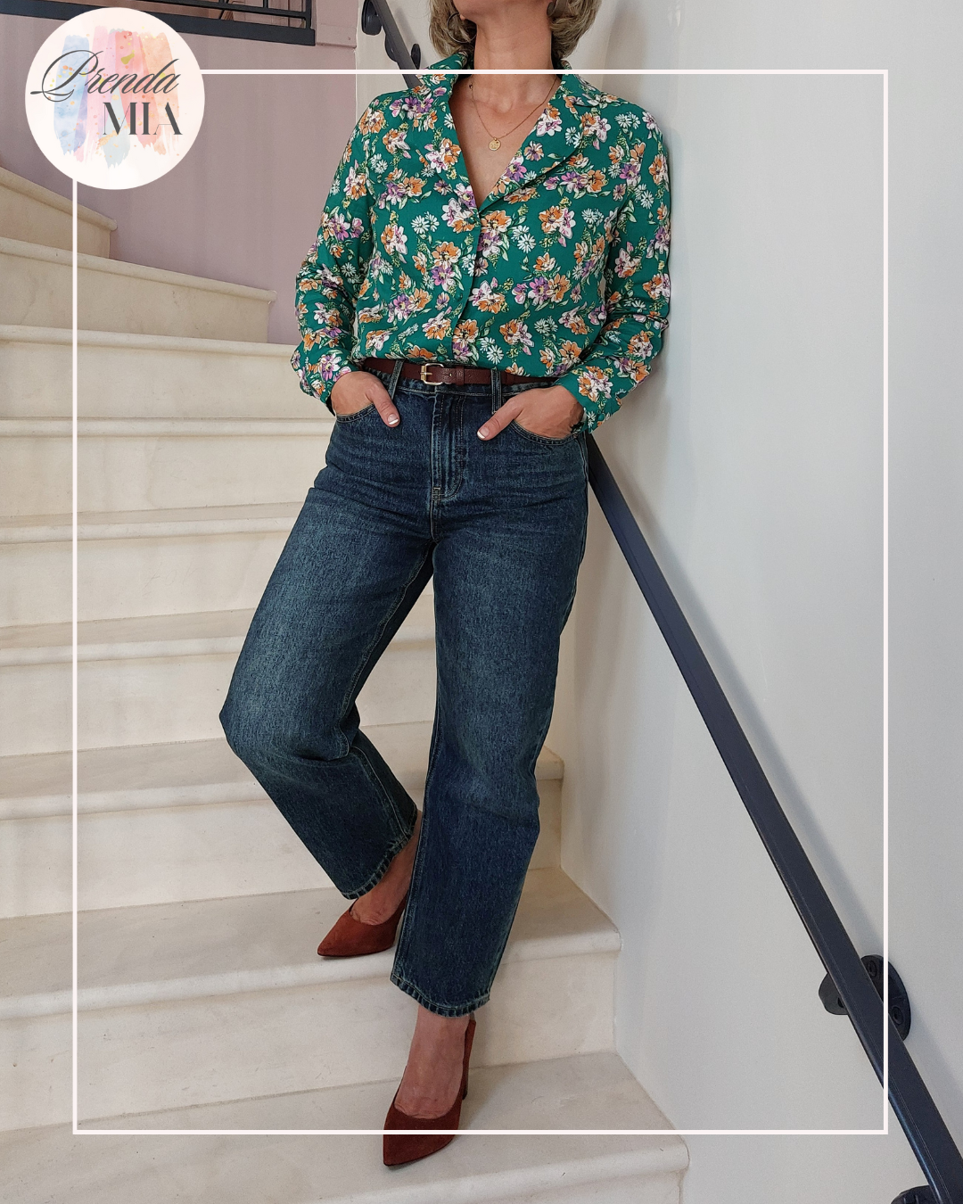 Blouse fleurie Eloïse