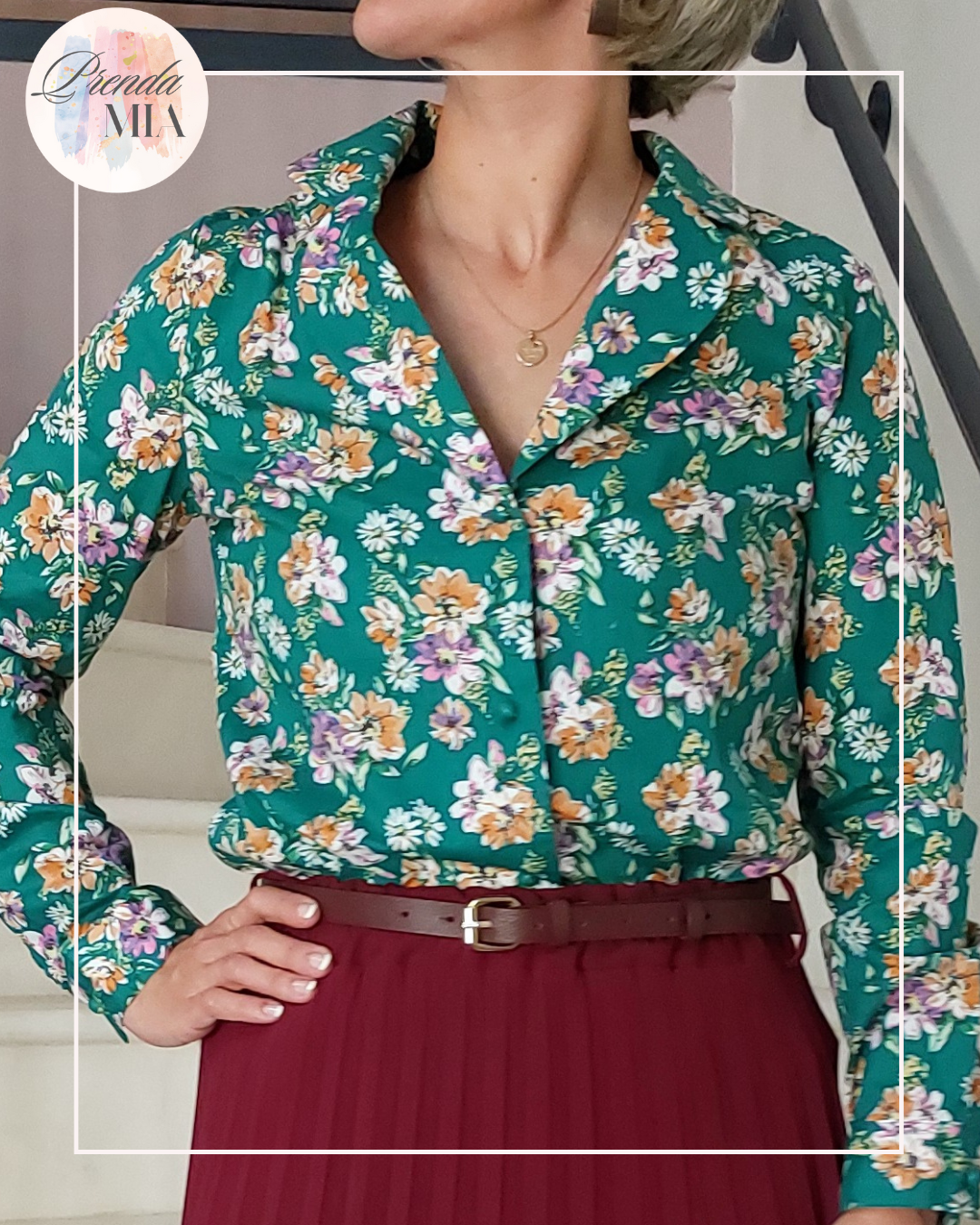 Blouse fleurie Eloïse