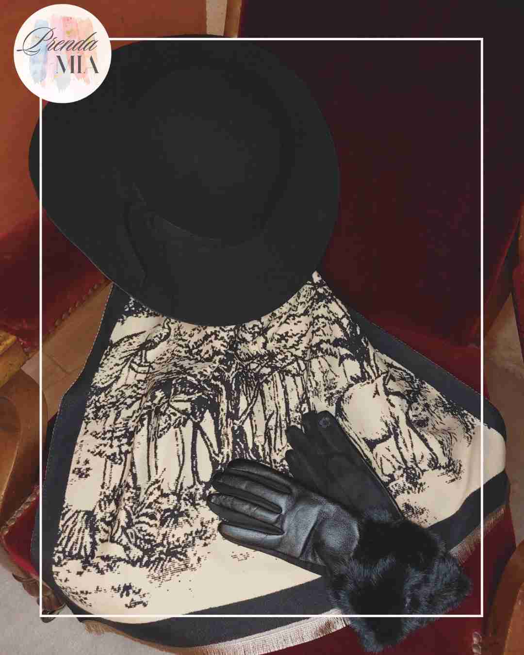 Chapeau Capeline noir