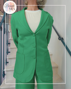 Blazer Veste Costume – Vert Émeraude