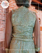 Gold Sequin Top Aura