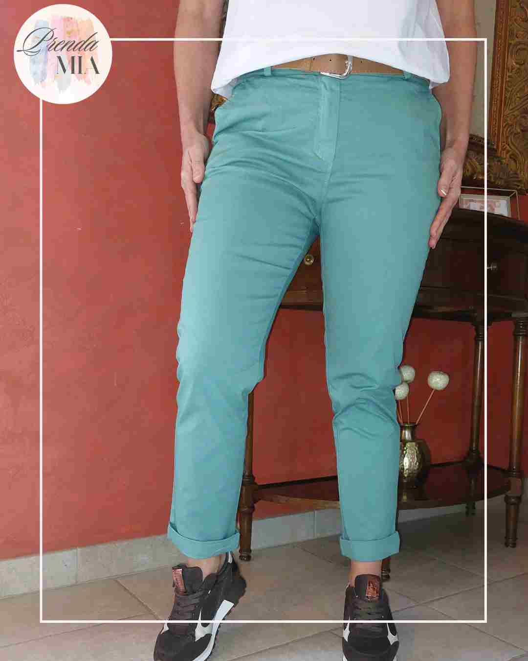 Pantalon Tonia - Vert Celadon