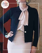 Veste gilet courte boutonnée