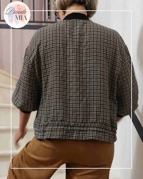 Bomber à Carreaux