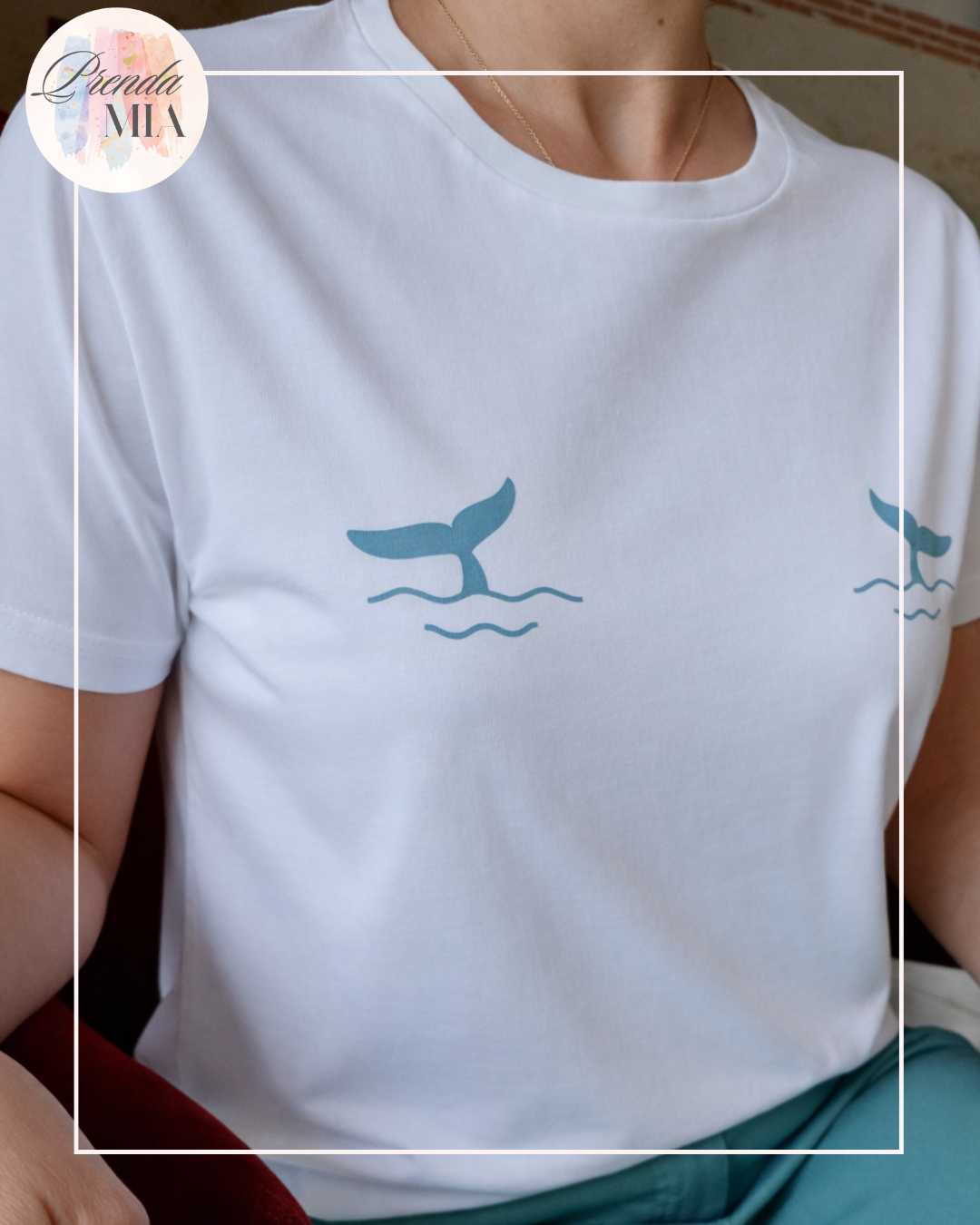 T-Shirt Baleine – Coton Bio