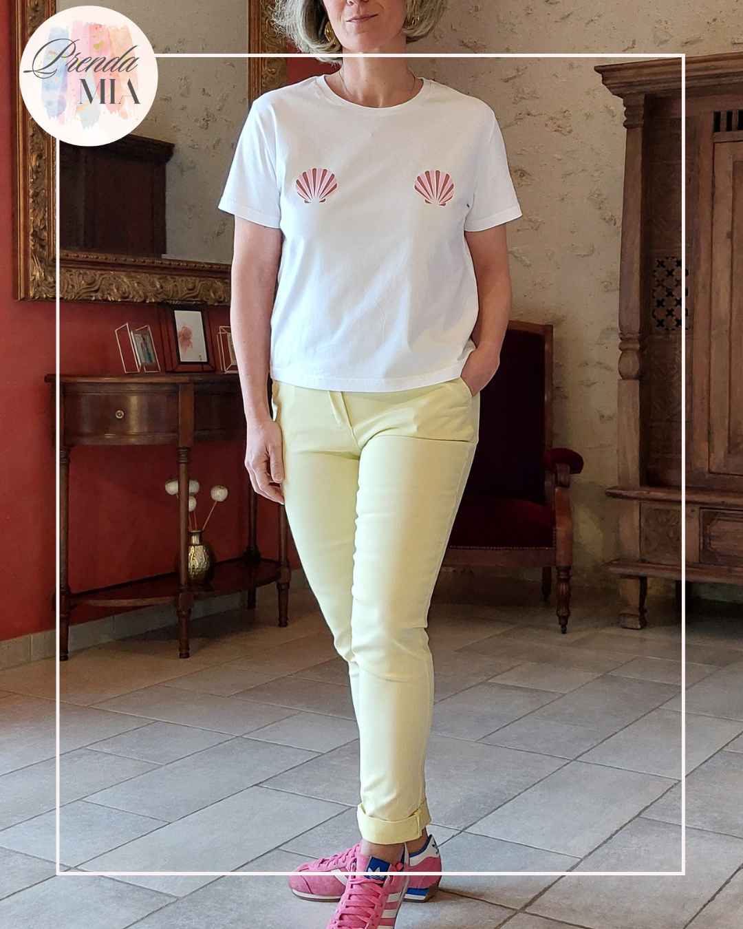 T-Shirt Coquillage – Coton Bio