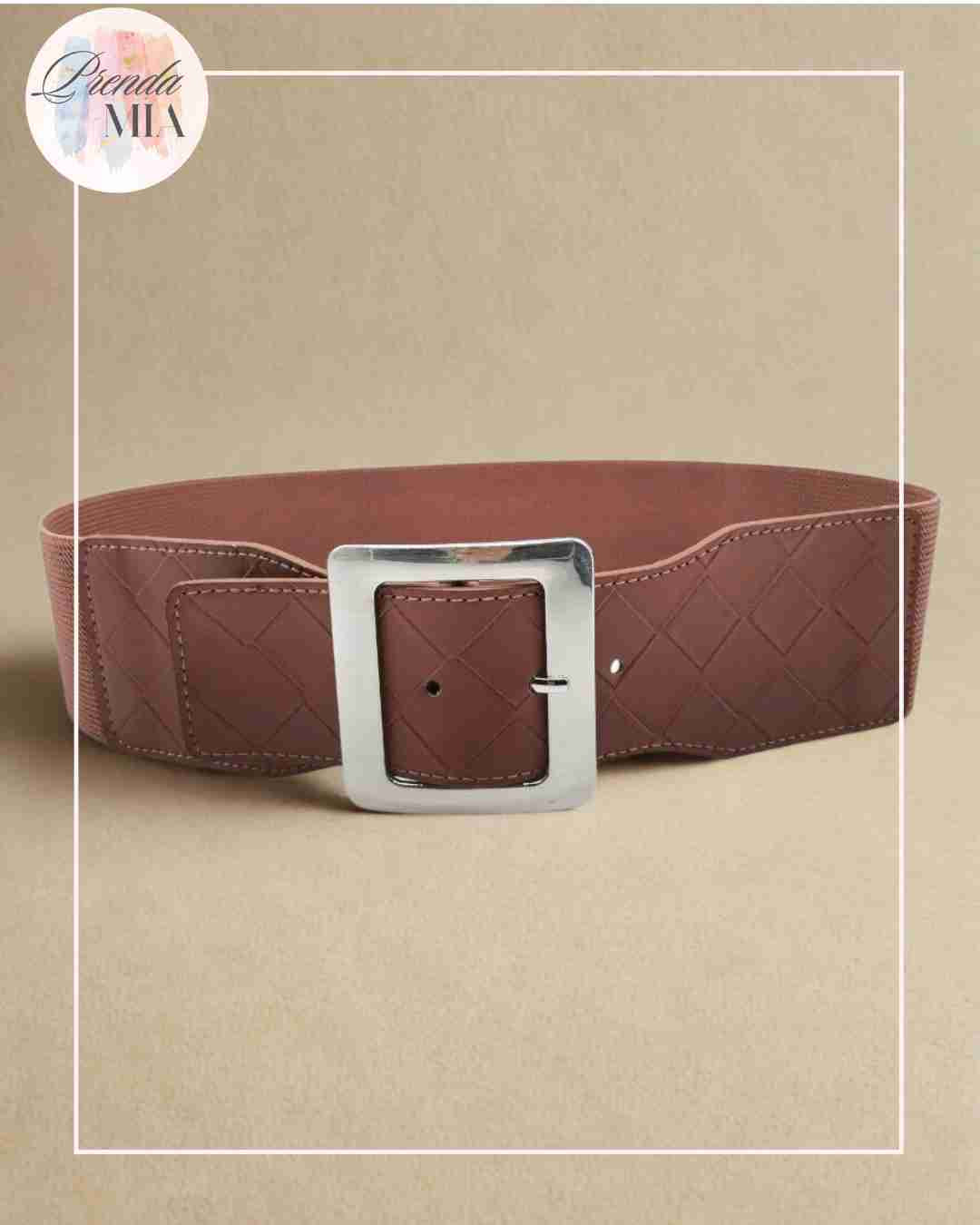 Ceinture élastique vieux rose