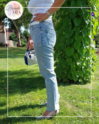 Leopard print rhinestone jeans