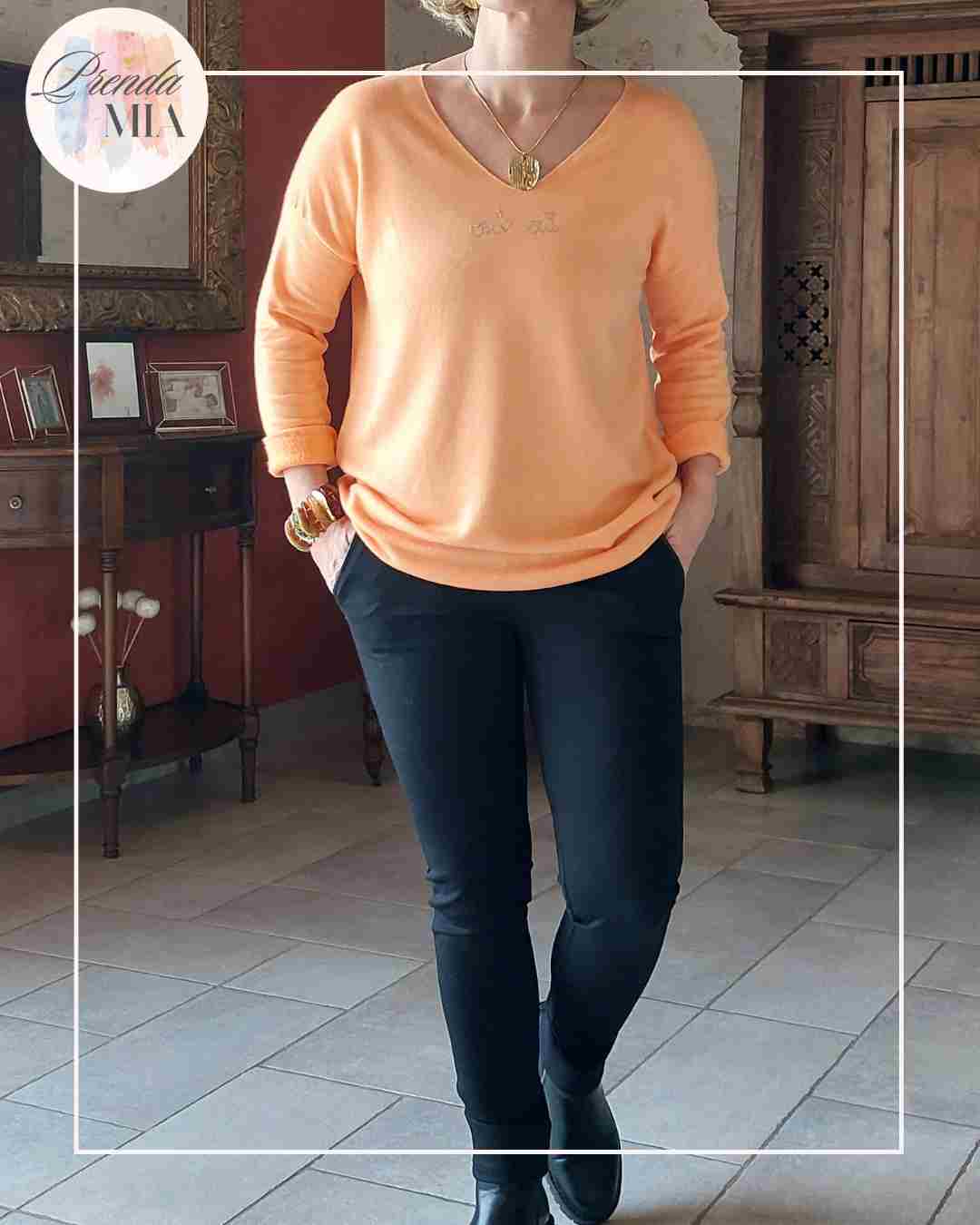 Top Oui Oui - Orange