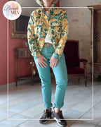 Julienne Yellow Floral Jacket