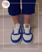 Baskets Bleu & blanc