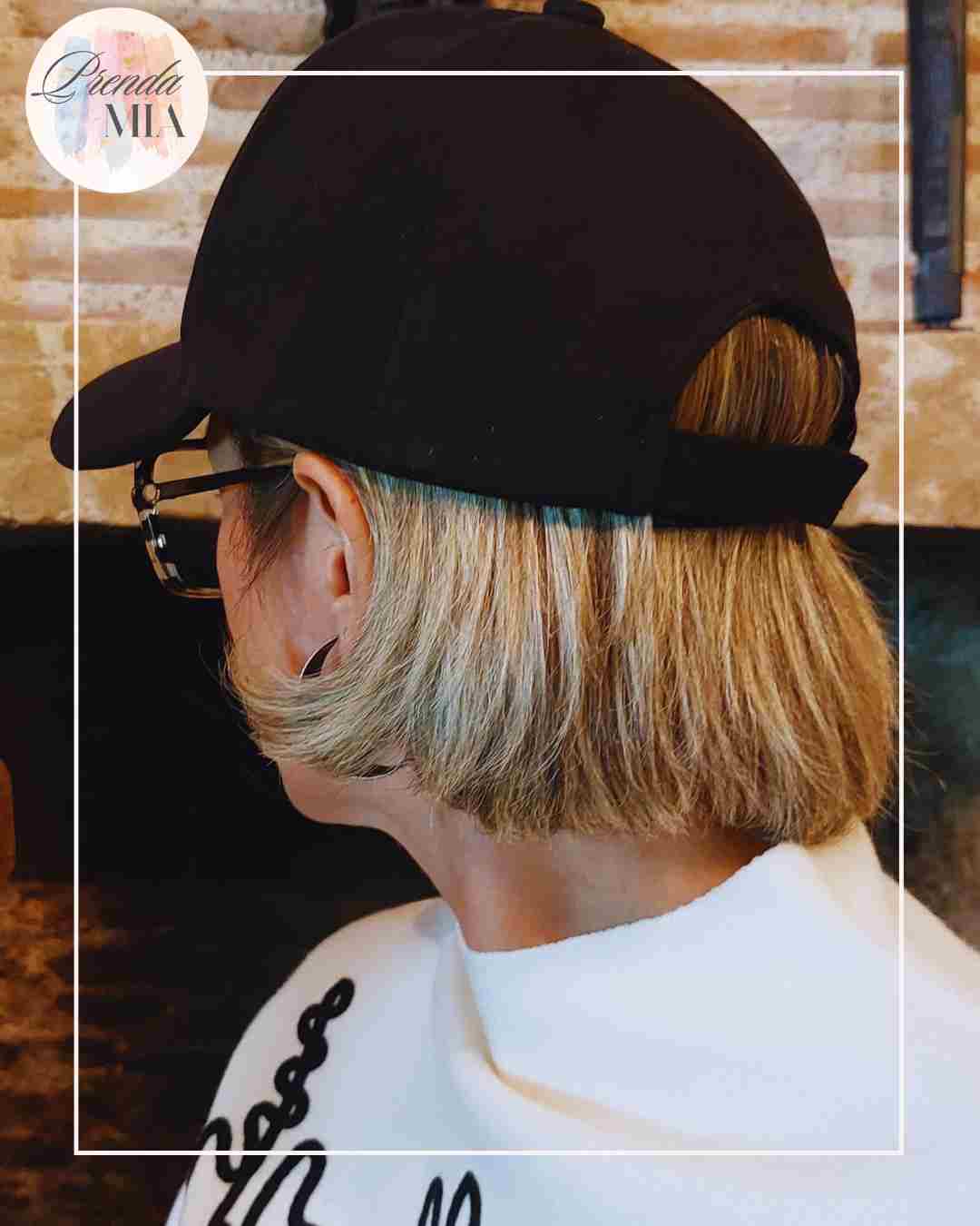 Casquette Coeur Léopard noire