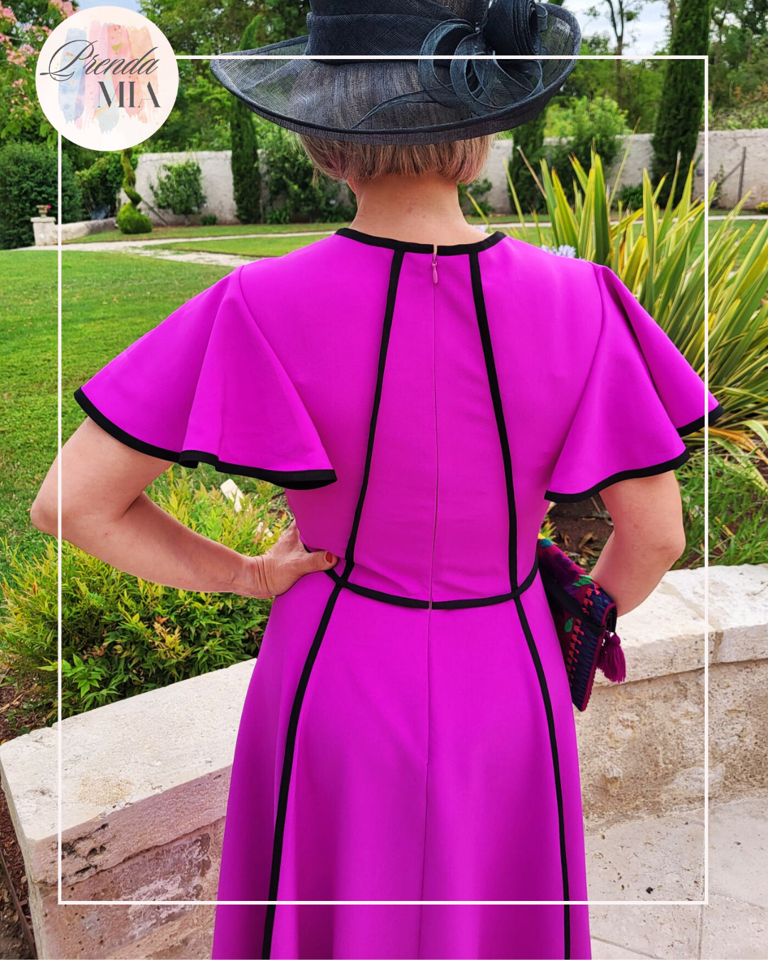 Robe fuchsia Pise