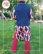 Veste bolero bleu marine