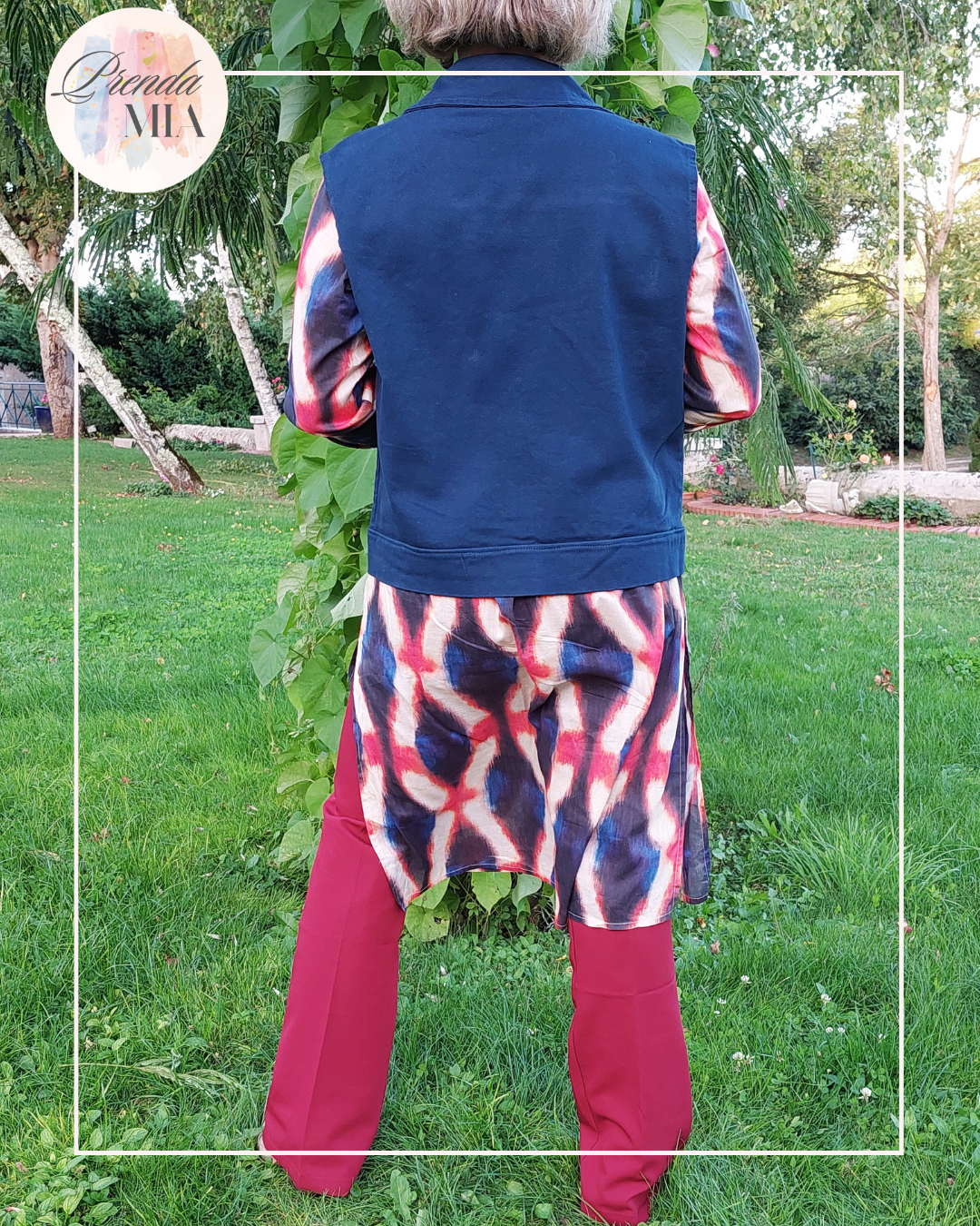 Veste bolero bleu marine