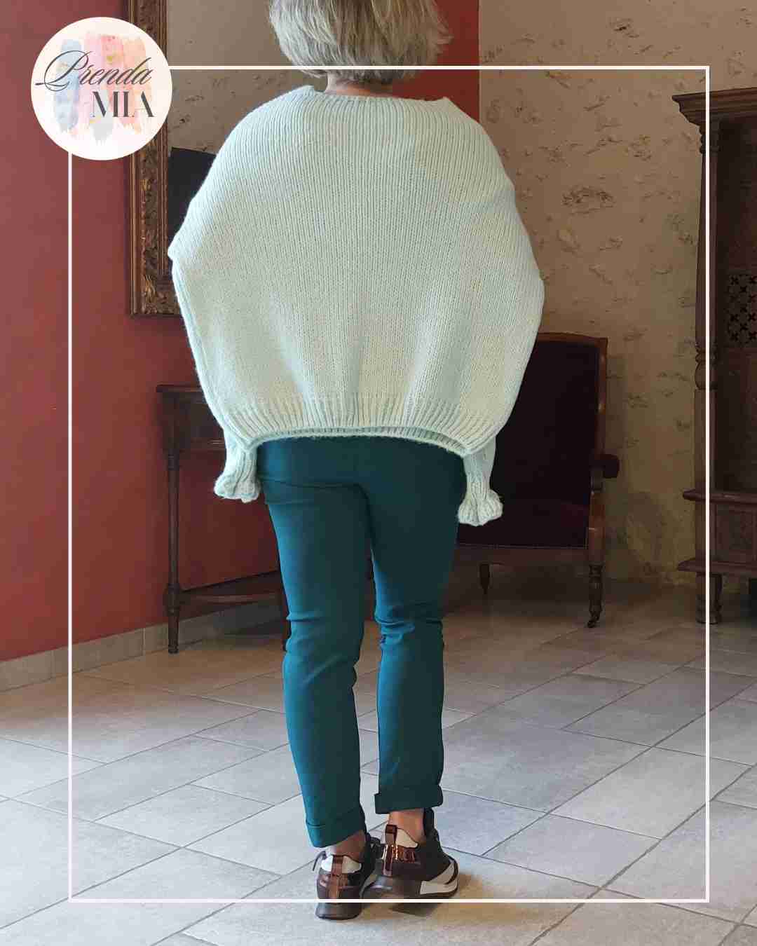 Pull Emma - Bleu/vert