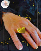 Parure Cœur – Collier, Boucles d'oreille et bague