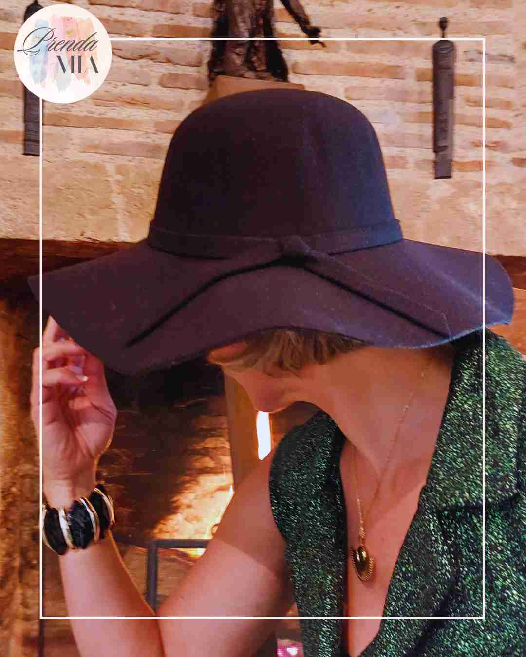 Chapeau Capeline noir