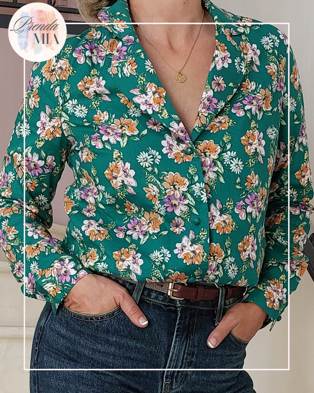 Blouse fleurie Eloïse