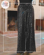 Pantalon sequins argent & noir Aura