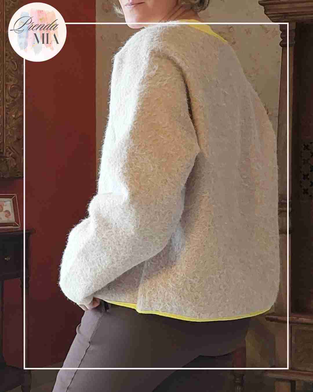 Veste Tim - liseré jaune