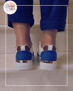 Baskets Bleu & blanc