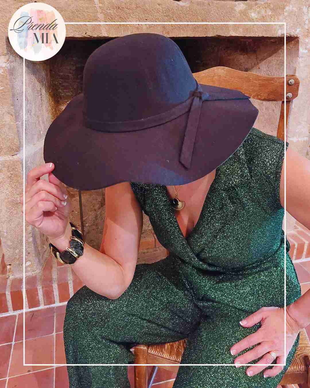 Chapeau Capeline noir