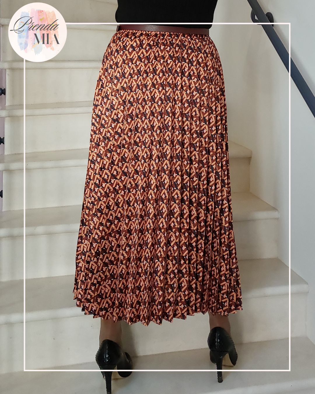 Jupe plissée Rétro