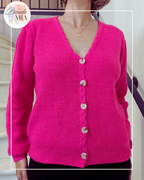Gilet Dorine fuchsia