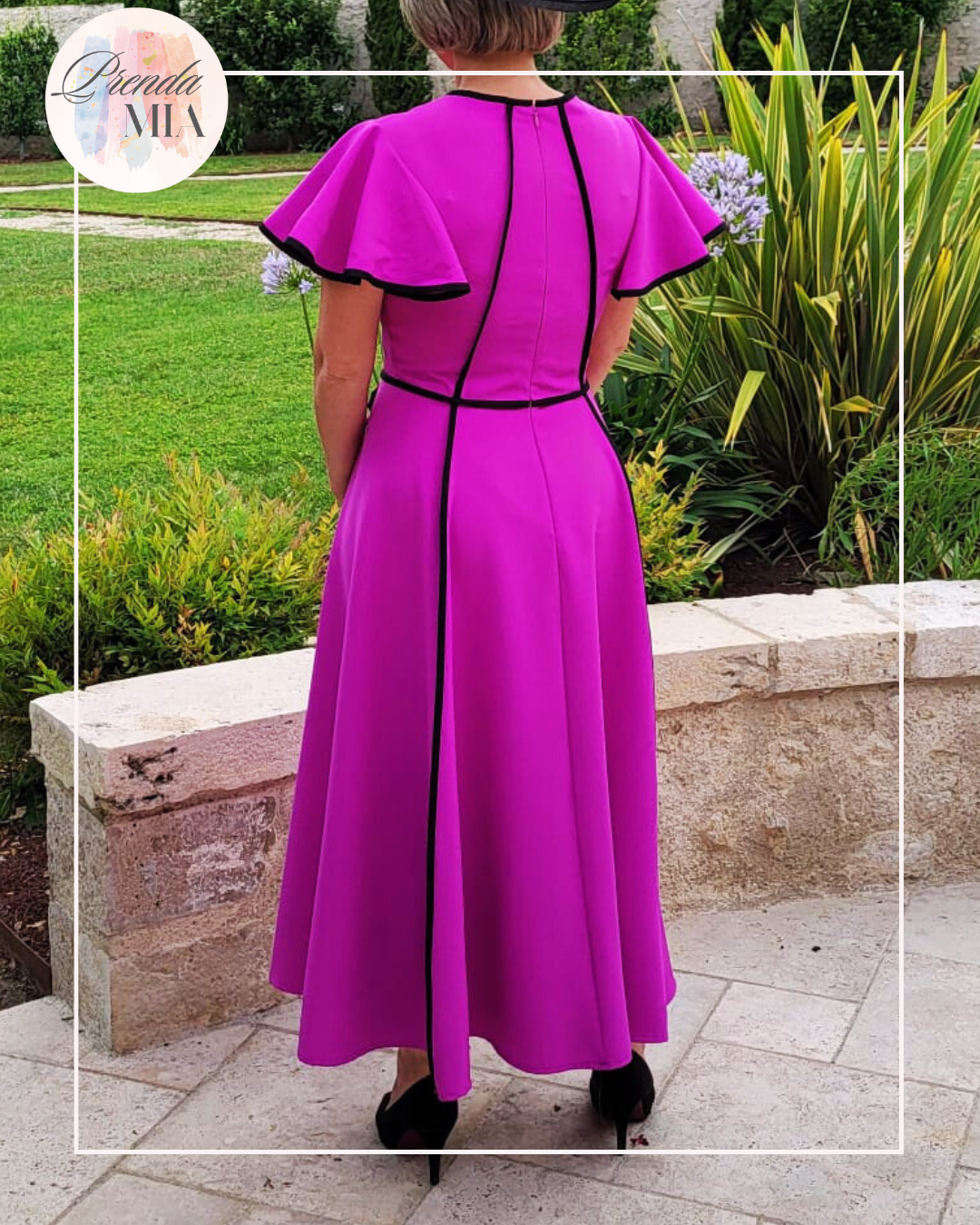 Robe fuchsia Pise