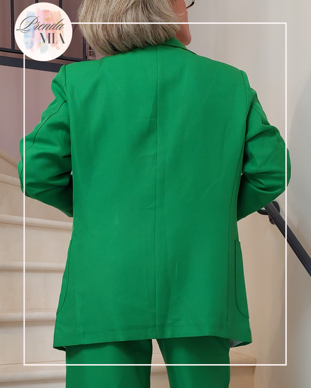 Blazer Veste Costume – Vert Émeraude