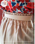 Pantalon Carotte –  beige