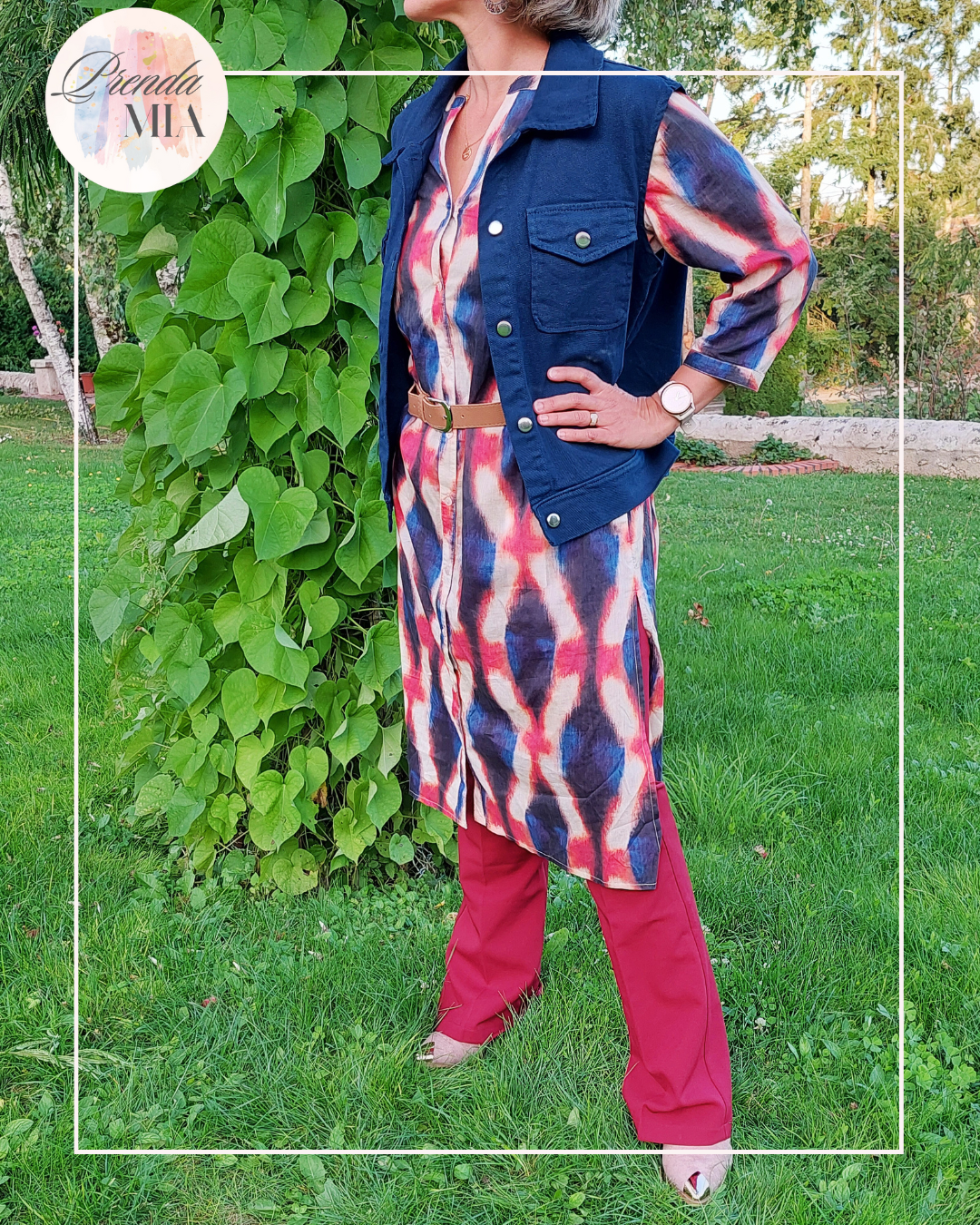 Veste bolero bleu marine