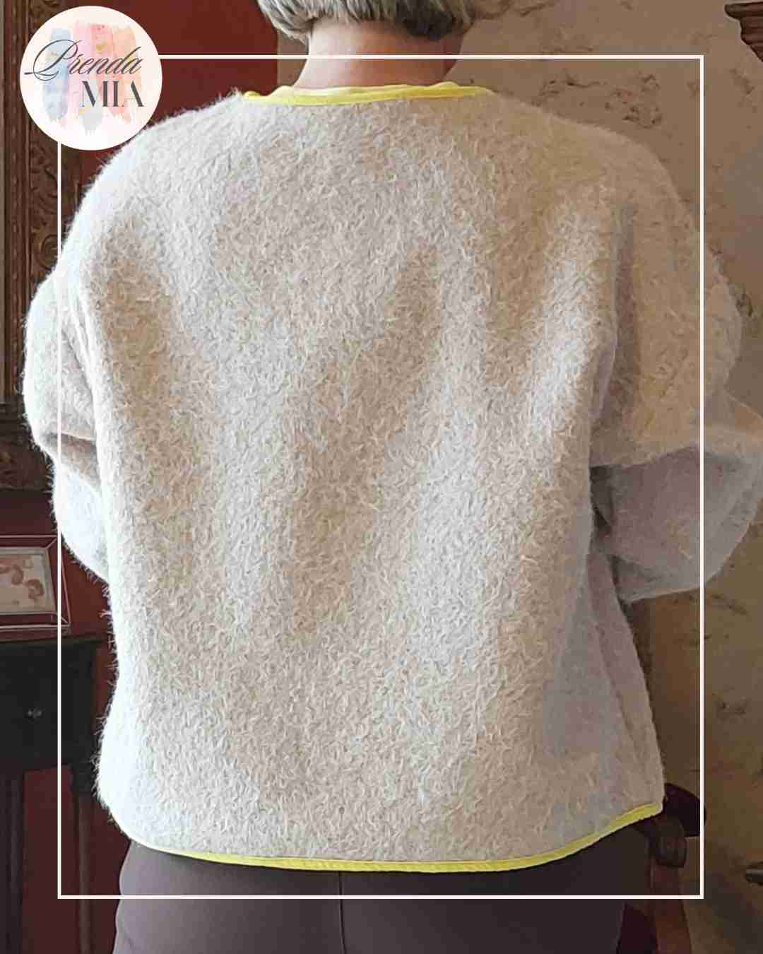 Veste Tim - liseré jaune