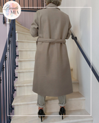 Manteau Seleny taupe