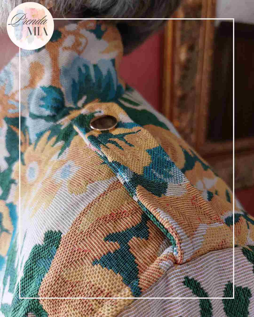 Julienne Yellow Floral Jacket