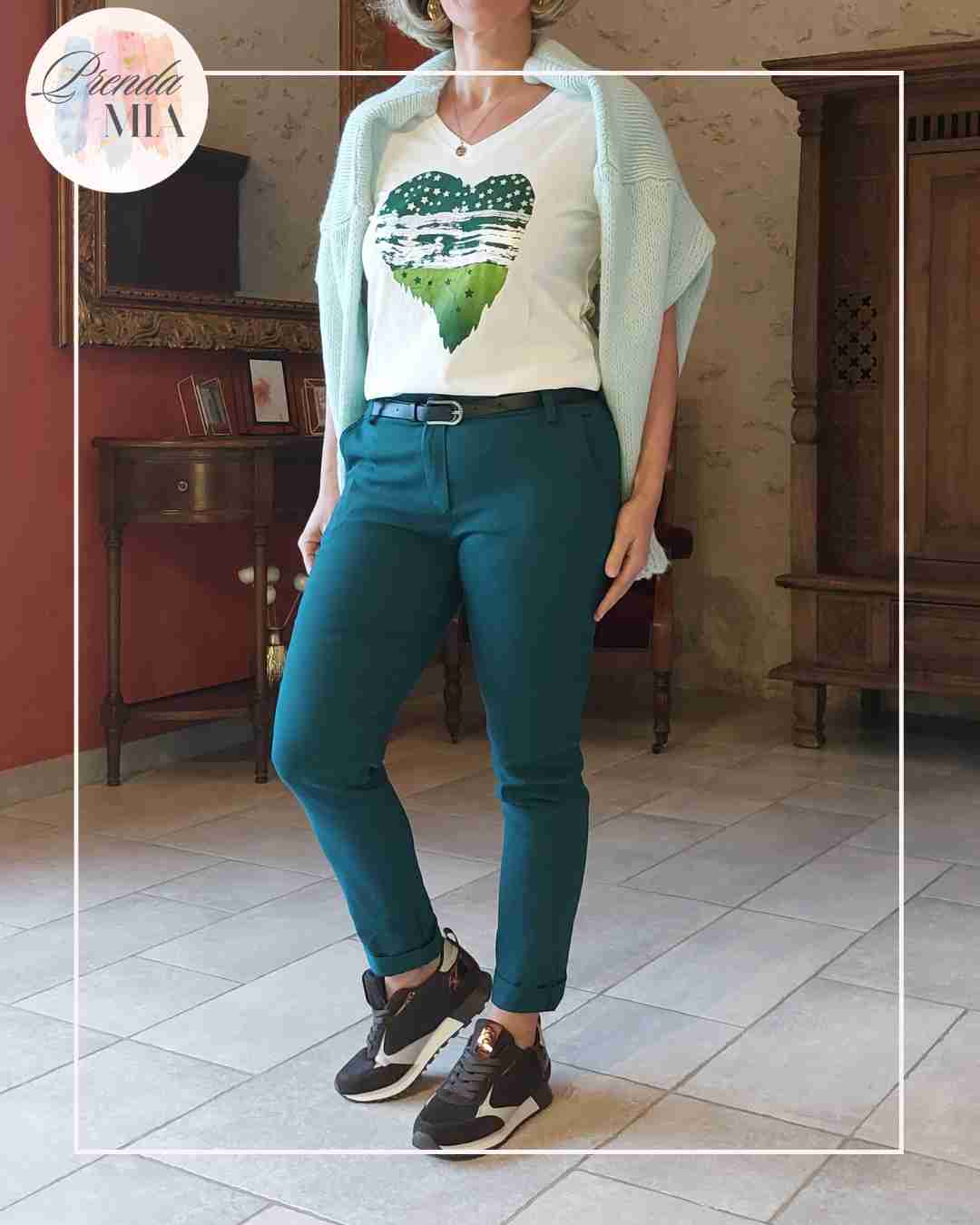 Pantalon Tonia - Vert Canard