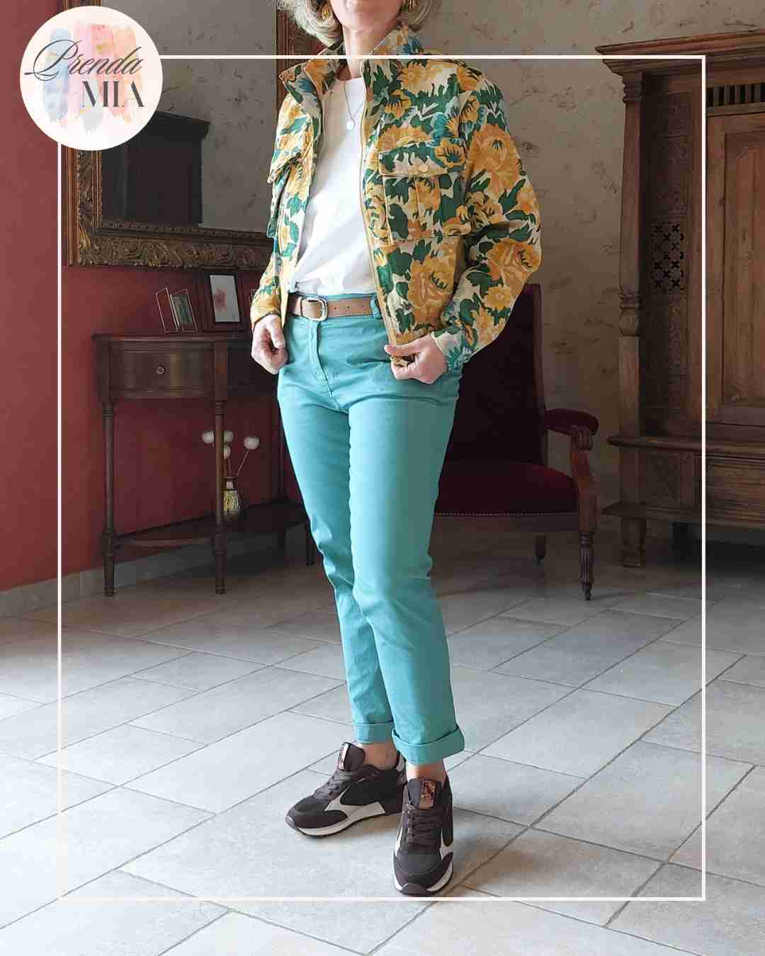 Julienne Yellow Floral Jacket