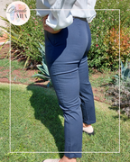 Navy Blue Chino Trousers